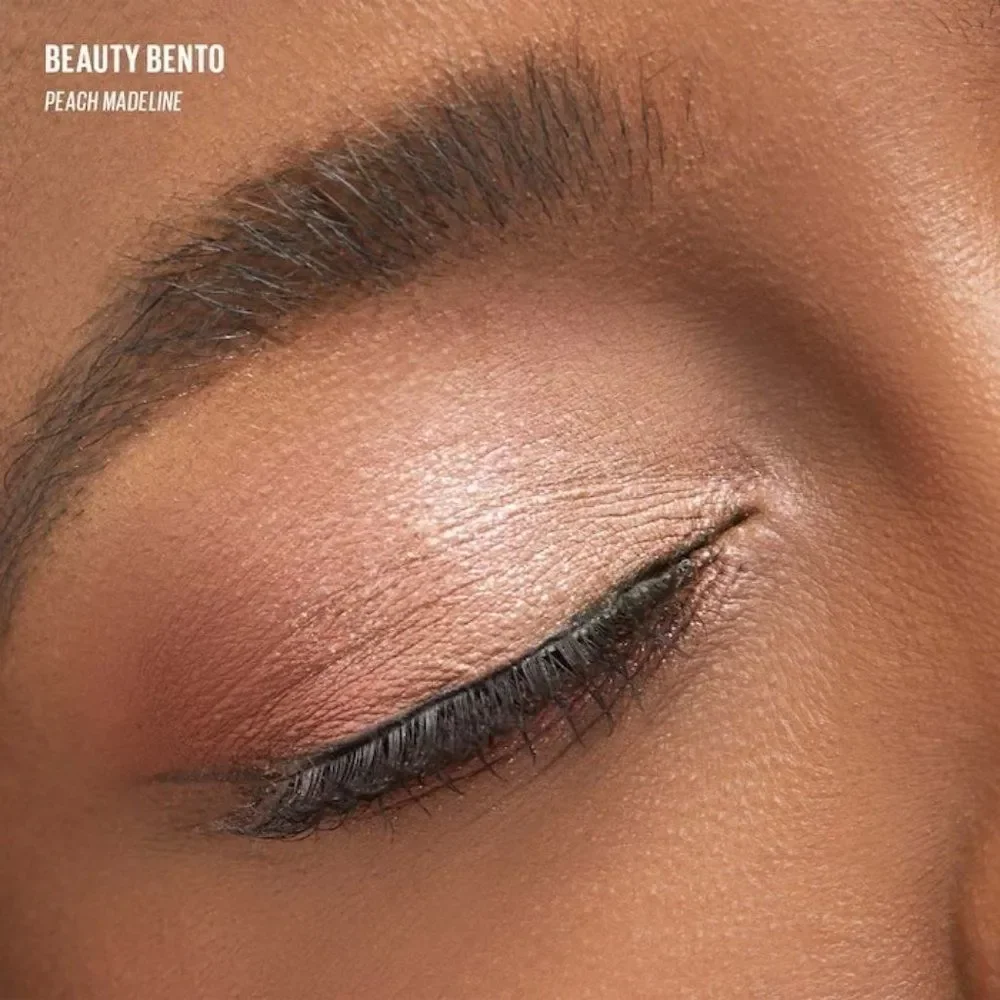 🆕 Kaja Eye Bento Bouncy Eyeshadow Trio in Peach Madeline